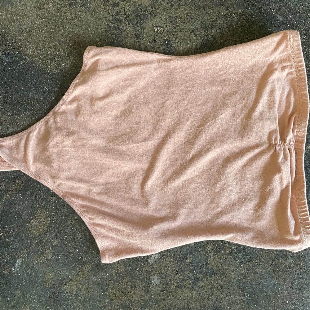 Peach sleeveless bodys